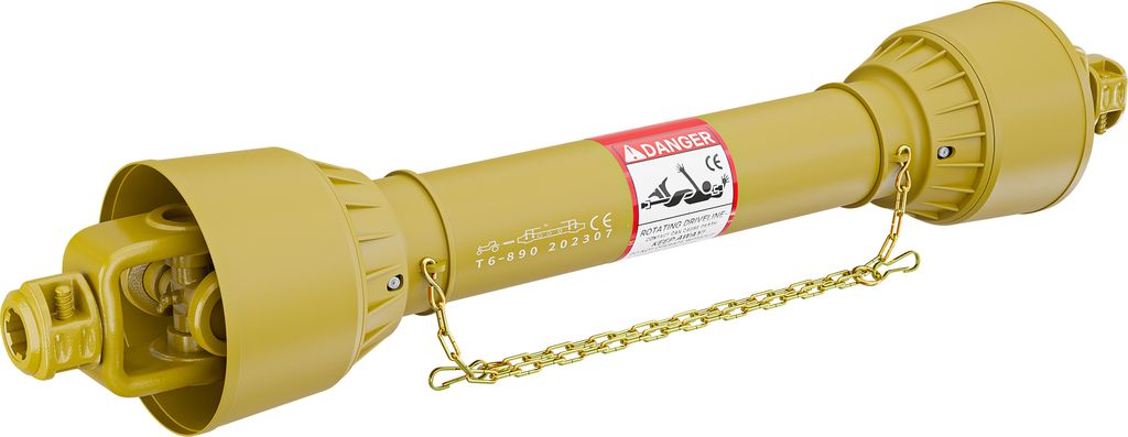 Zapfwelle T6 Gelenkwelle 979mm 830Nm 540U/min, PTO-Shaft, Produktbild 