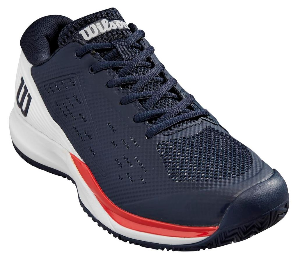 Wilson - "Rush Pro Ace" Tennisschuhe für Herren PP9589 (43,5 EU) (Dunkles Marineblau)