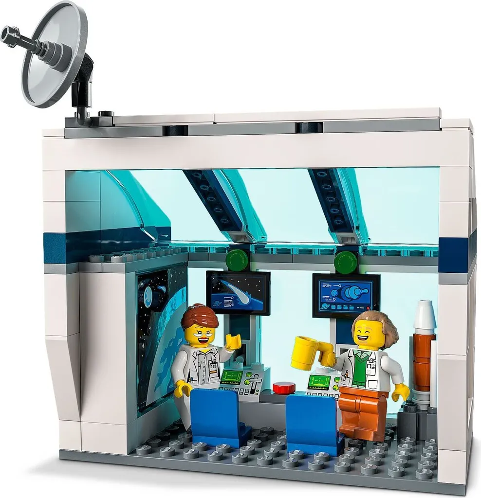 Jeu de construction centre spatial LEGO 60351 avec fusée et figurines - 7