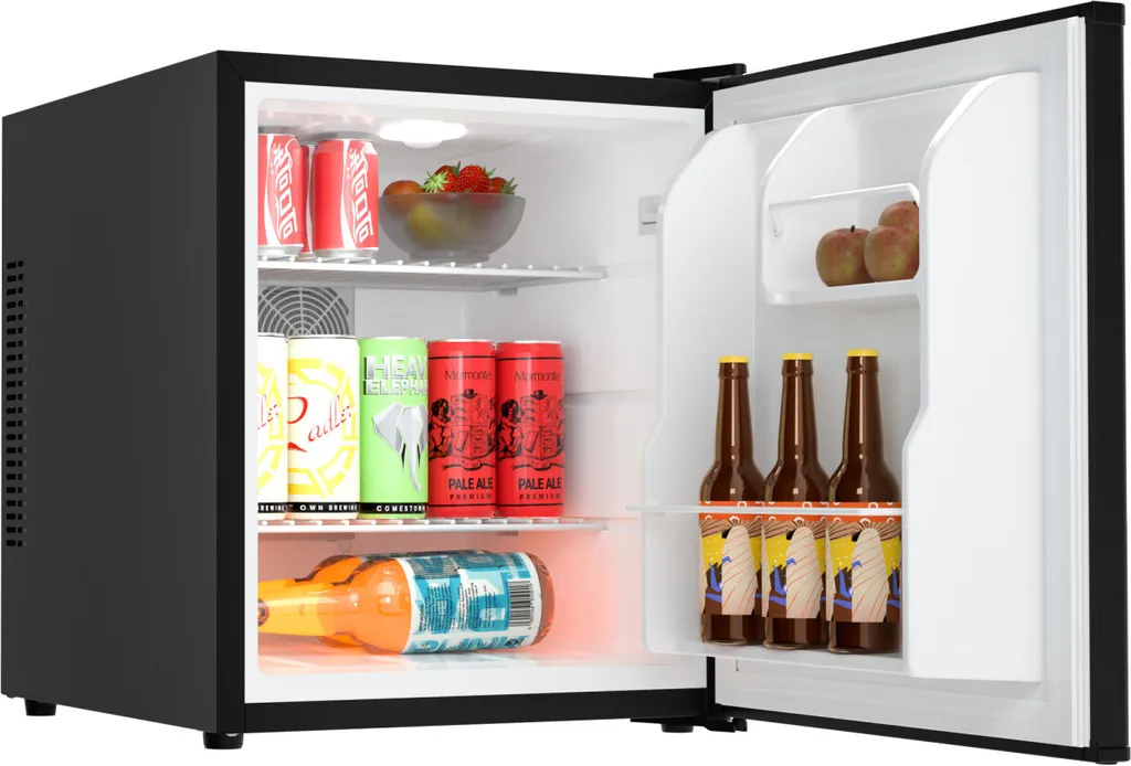 Mini Réfrigérateur Polar 47 Nero 45L avec Compartiment Freezer Intégré