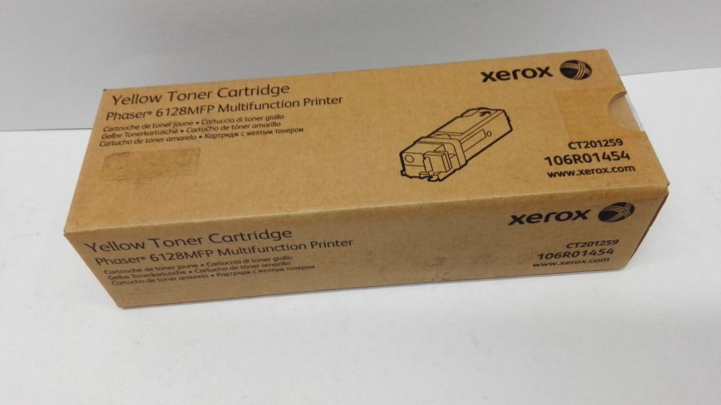 Toner XEROX 106R1454 PH6128MFP GIALLO Immagine del prodotto 