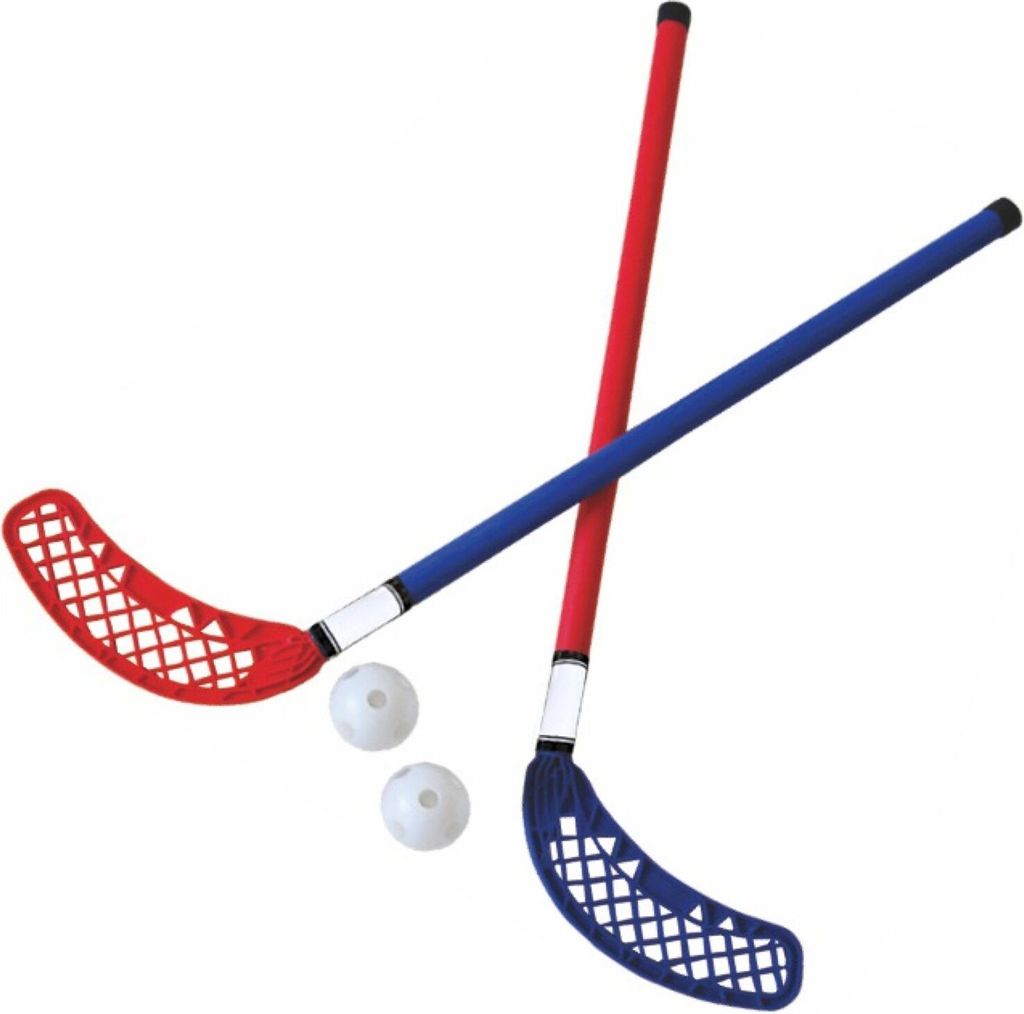 MASTER Junior Unihockey-Set 2 Schläger - 2 Bälle Produktbild 