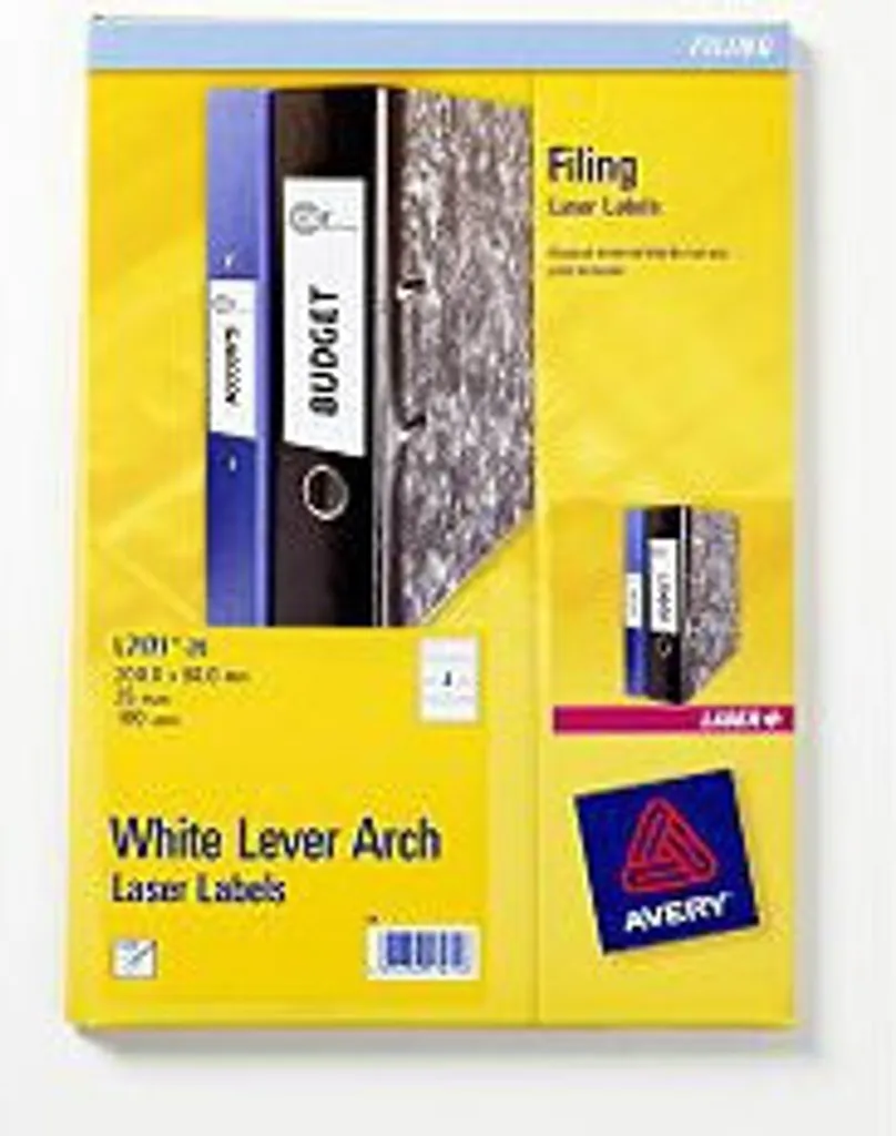 Avery L7171-25 Étiquettes pour organiser vos archives et dossiers de bureau