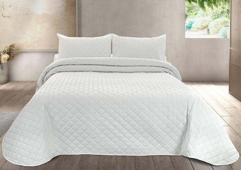 Steppdecke Pierre Cardin EGNA Weiß Double size
