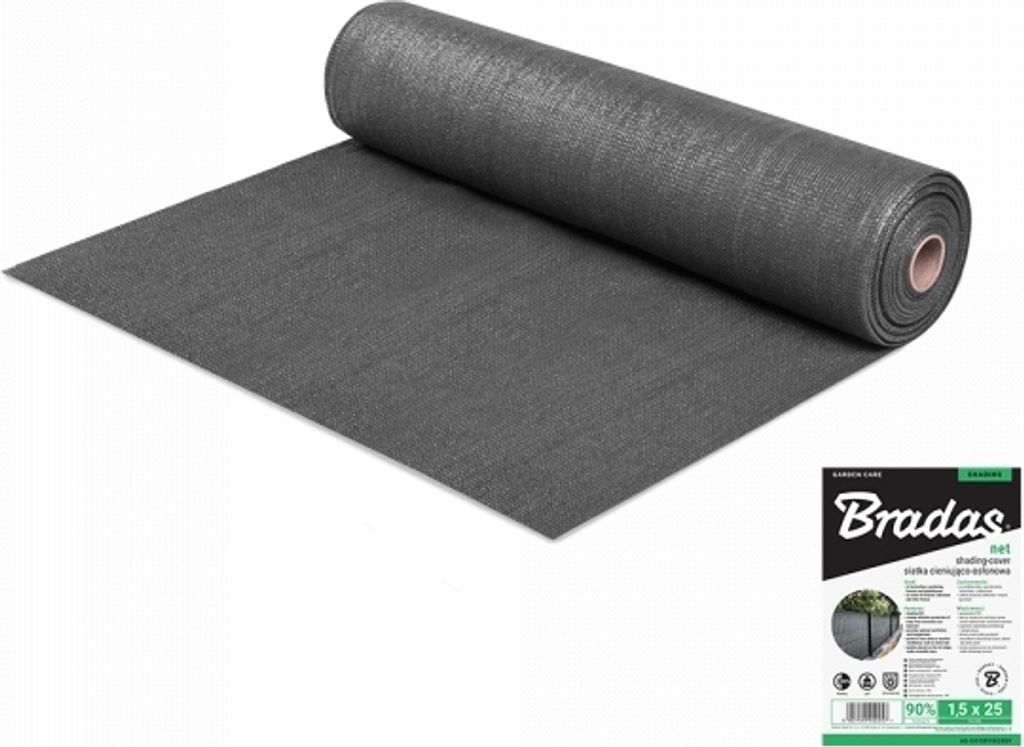 Stínící síť 90% - 1,2 x 25m Grey Obrázek produktu 