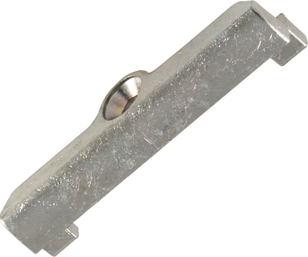 GU Rollzapfen-Schließplatte Secury R4 für PVC, PROFINE 76/88MD, Stahl silber
