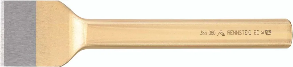 RENNSTEIG Scalpello 60mm Professional - Acciaio Cromo Vanadio 250mm