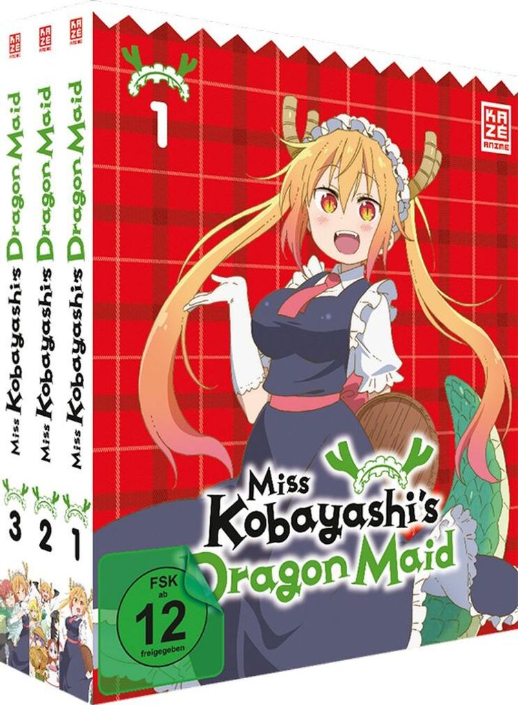 Miss Kobayashis Dragon Maid - Staffel 1 - Gesamtausgabe - Bundle - Vol.1-3