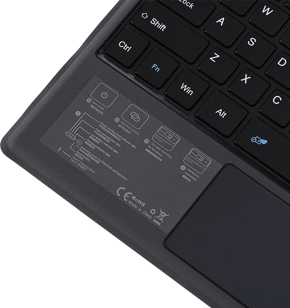 Clavier Bluetooth Microsoft Surface Pro 3/4/5/6 en Alliage d'Aluminium - 5
