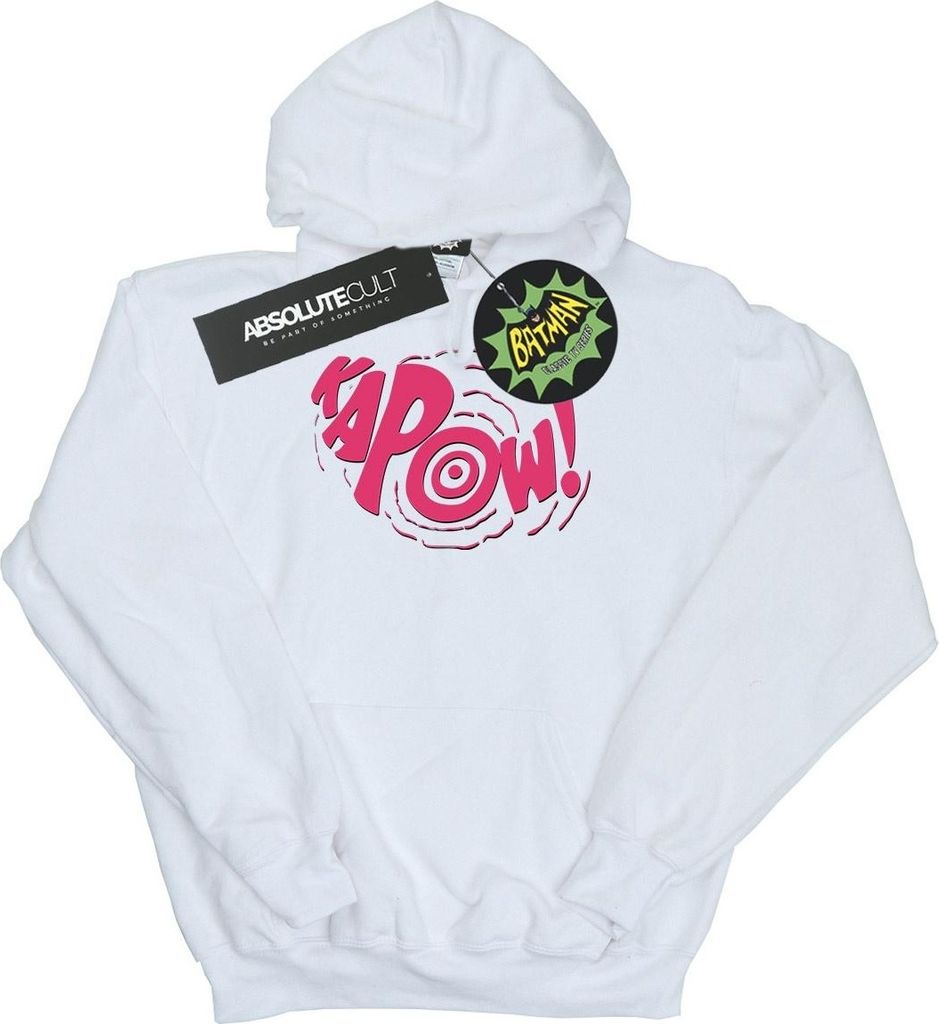 DC Comics - "Kapow" Kapuzenpullover für Damen BI4320 (L) (Weiß)