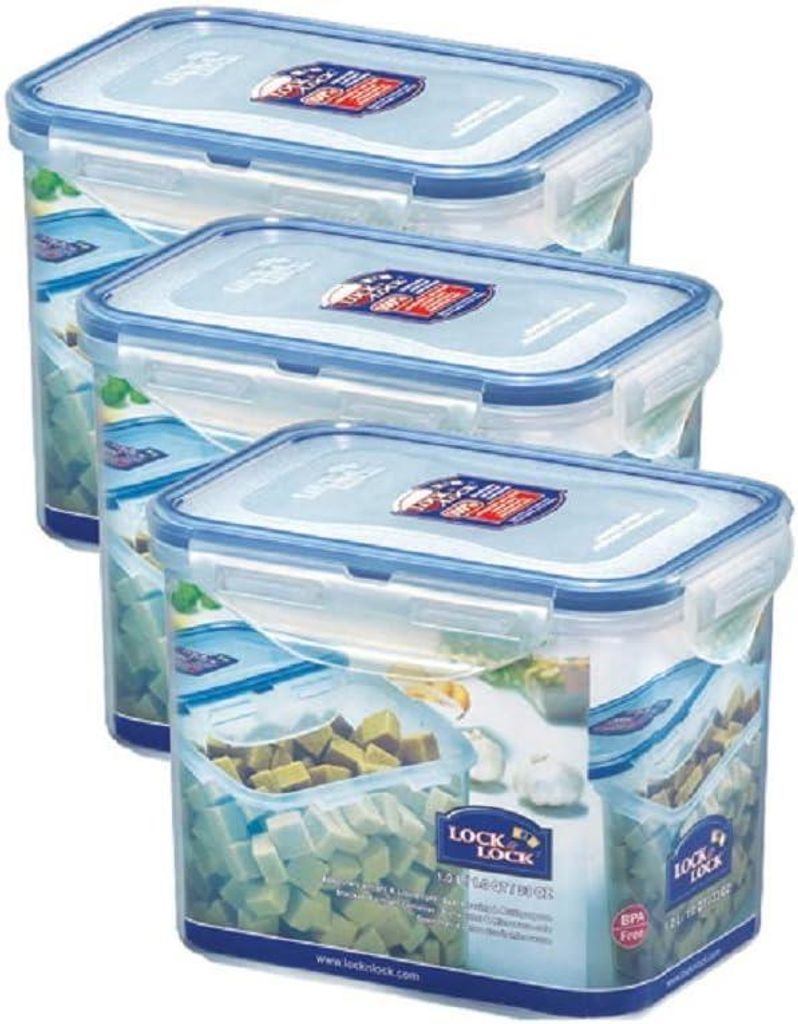LocknLock Classic 1,00L 151 x 108 x 117 mm HPL812 - 3er Set