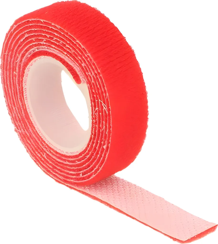 Delock 18717 Rotolo Velcro 1m x 13mm Rosso | Organizzazione Rack IT
