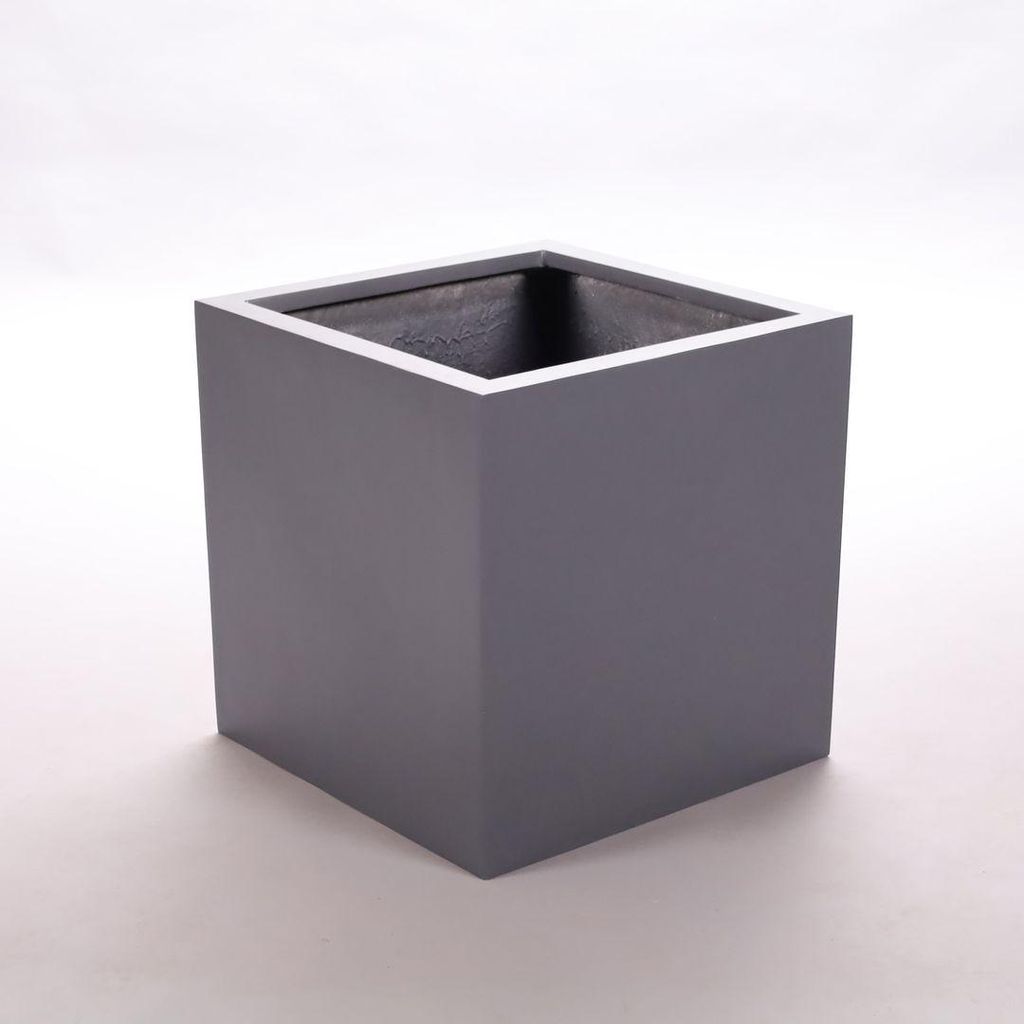 Elegant Einrichten | Pflanzkübel | Fiberglas | anthrazit Produktbild 