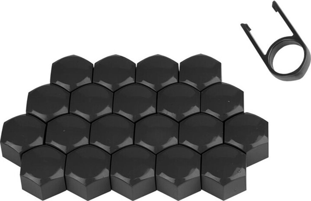 Capuchons de vis 17", noir, 20 pcs. Image du produit 