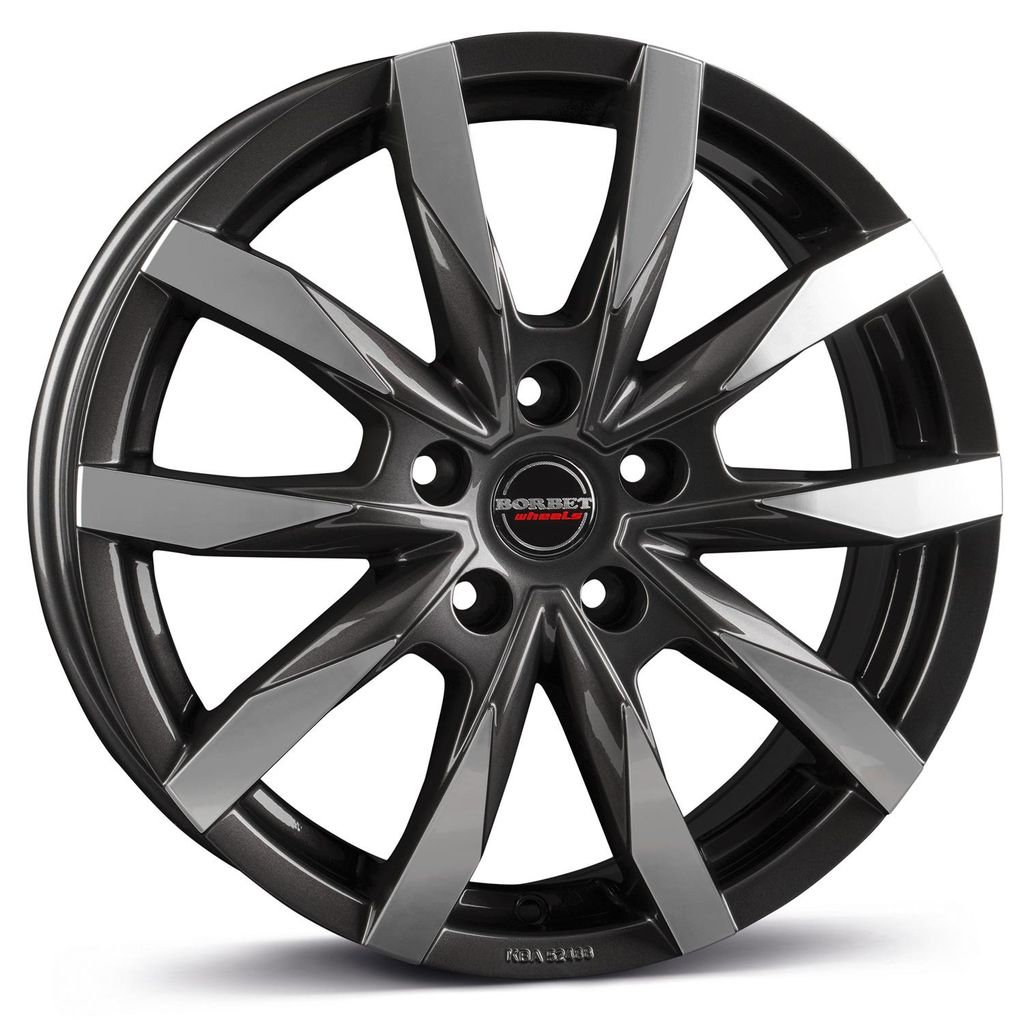Borbet Felge CW5 7.5x18 ET53 5x118 ANTP für Opel Movano5x118 ANTP für Opel Movano Aluräder