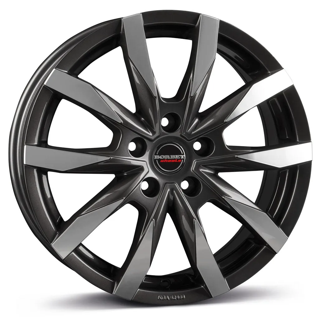 Jante Borbet CW5 Mistral Anthracite Glossy pour SUV et Utilitaires Chic