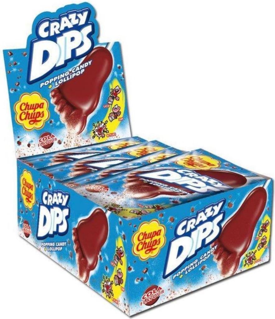 Chupa Chups Crazy Dips Cola Lecca-lecca 24 x 14 g Immagine del prodotto 