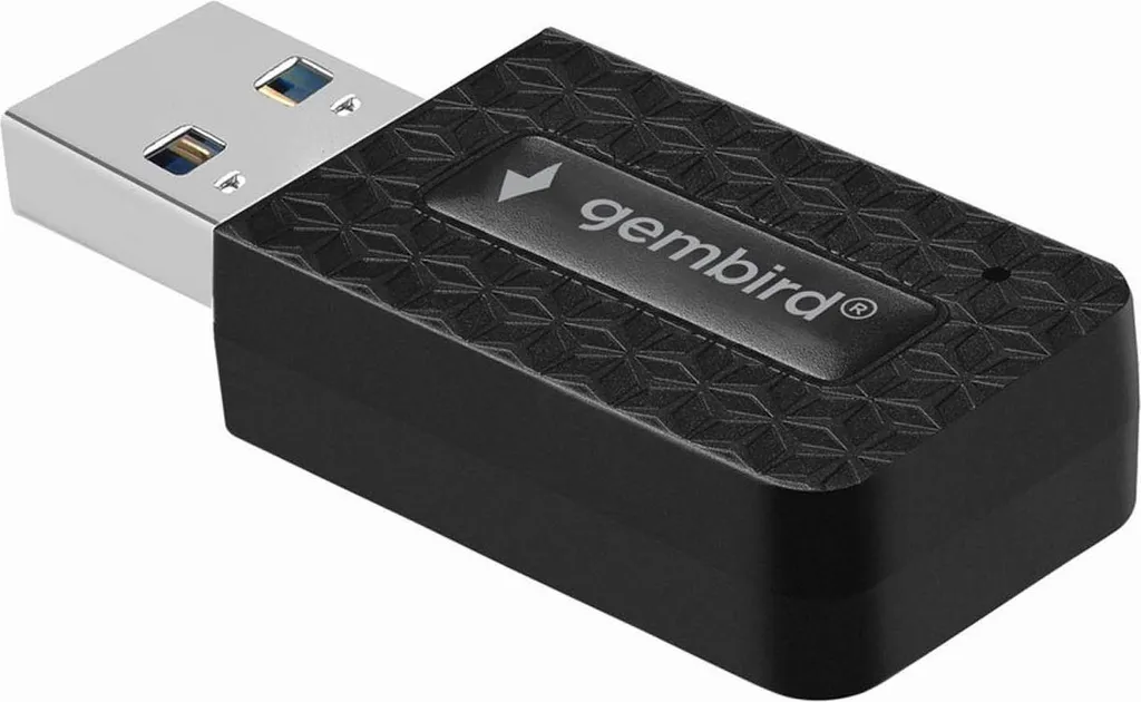 Adattatore Wi-Fi Gembird AC1300: 867 Mbps Gaming & Streaming USB 3.0