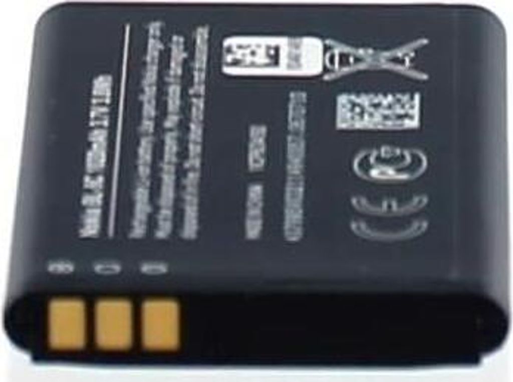 Akku für Nokia 3110 Classic Li-Ion 3,7 Volt 1020 mAh schwarz.