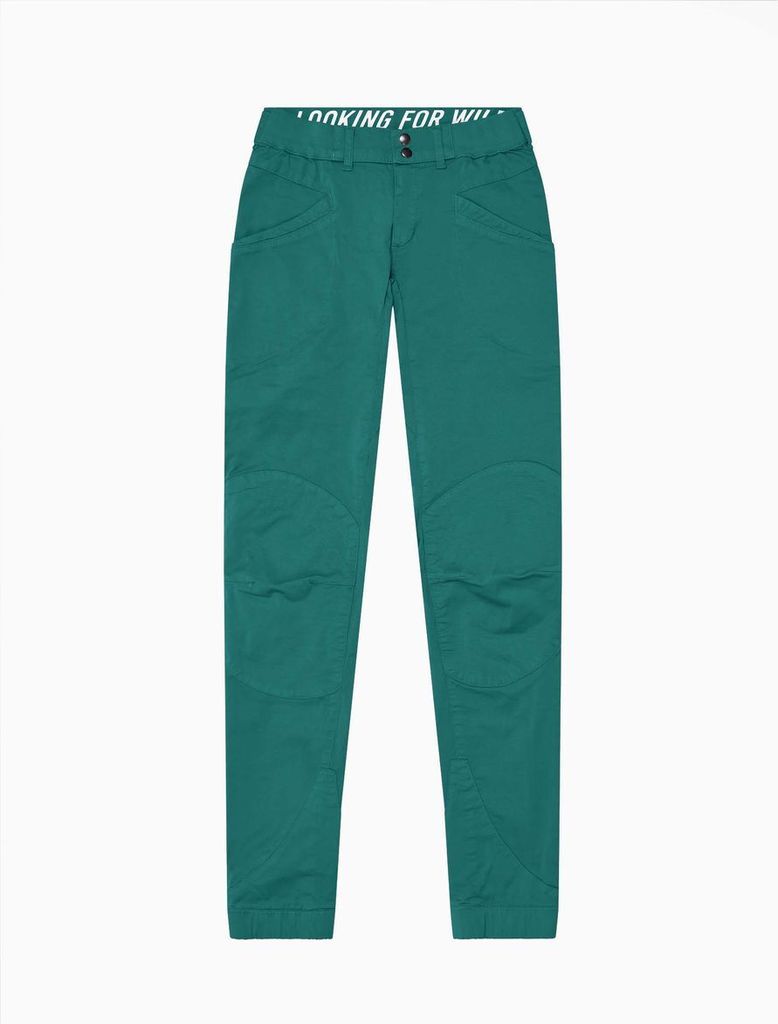 Laila Peak Kletter- und Boulderhose Damen - Looking for Wild, XS, Teal Green