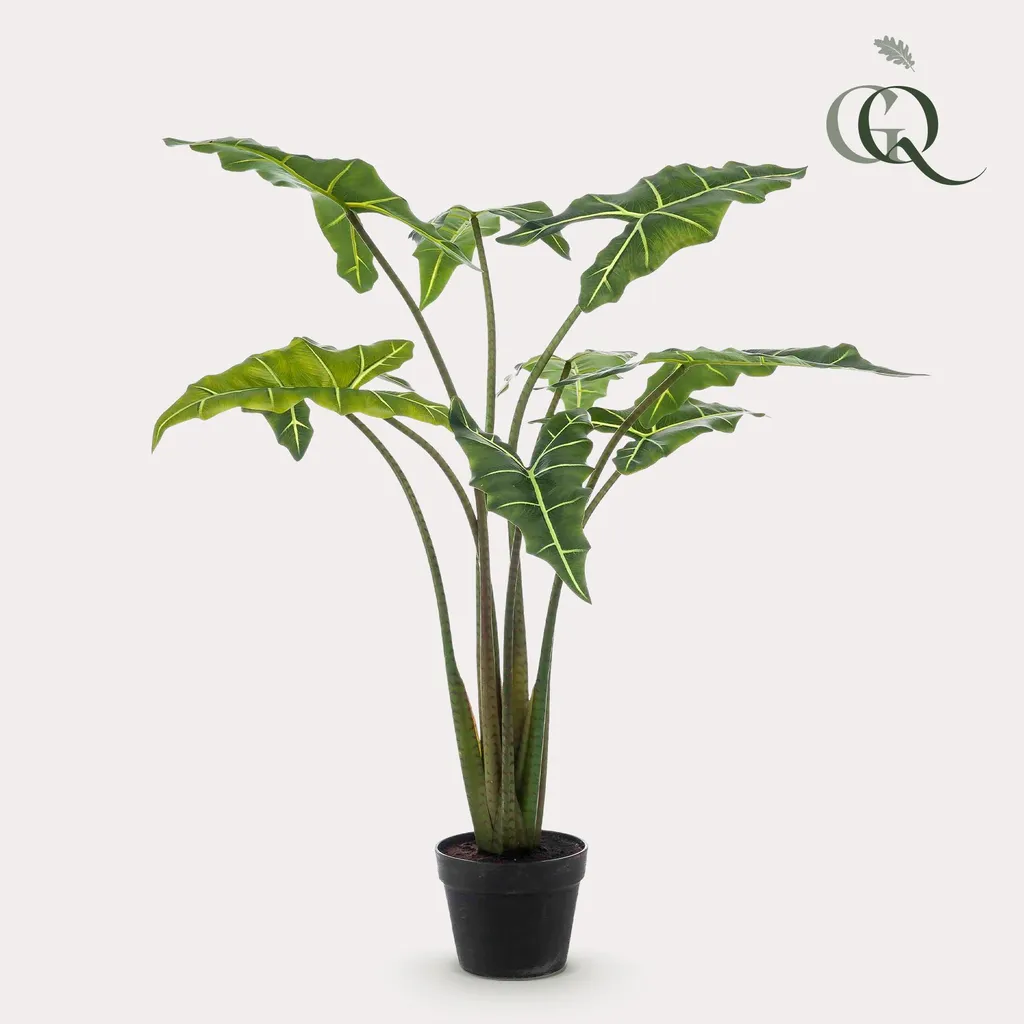 Alocasia Frydek Artificielle 120 cm - Plante Verte Haute Qualité Green boutiQ
