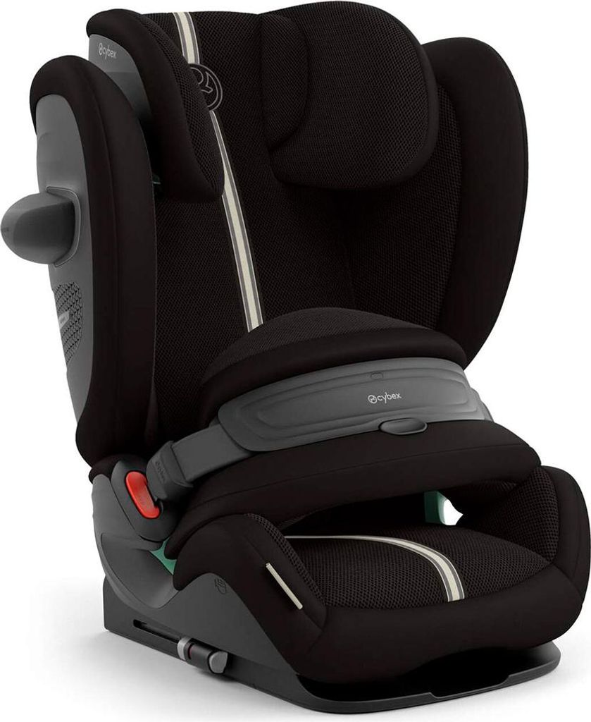 Cybex Pallas G3 Plus Kindersitz (15 Monate - 12 Jahre), Farbe:Moon Black