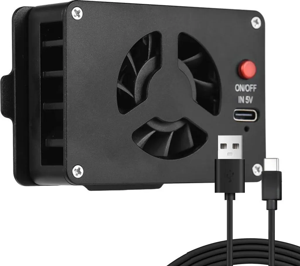 Refroidisseur silencieux 2 vitesses pour caméra Sony A6700 A7 IV - Blanc
