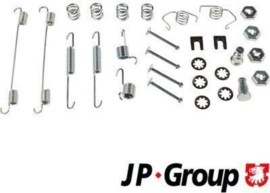 JP GROUP Zubehörsatz Bremsbacken 4164002310 Hinten für RENAULT SUPER 5 (B/C40)