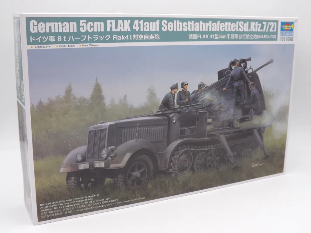 Maquette de véhicule militaire allemand pour diorama historique 1:35