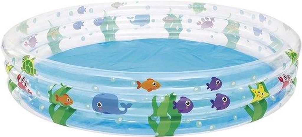 Luftfähiges Kinderbecken 183 x 33 cm - Ideal für Sommerfreude
