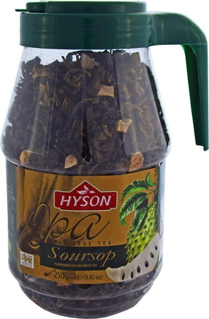 Hyson OPA Großblättrigern Gruener Tee Soursop Anoda 250 g Produktbild 