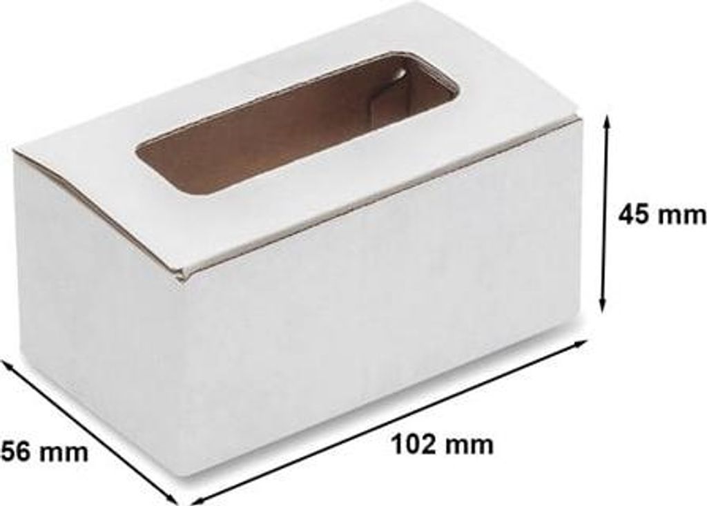 Karton Stanzkarton Karton Karton 102x56x45mm Visitenkarte F215