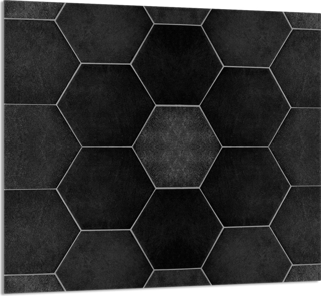 GLASPLATTE FÜR KÜCHE 65x60 Fliese