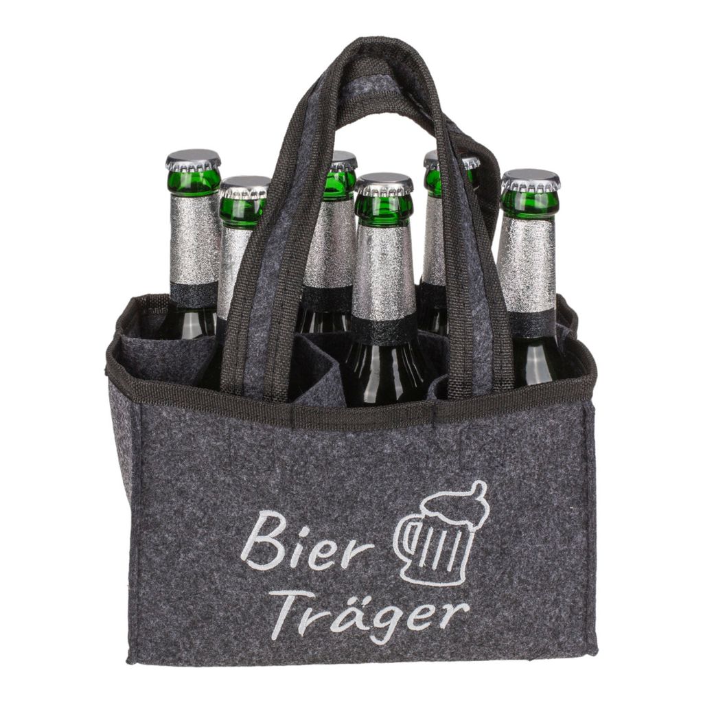 OOTB Flaschentasche aus Filz mit 6 Fächern Produktbild 