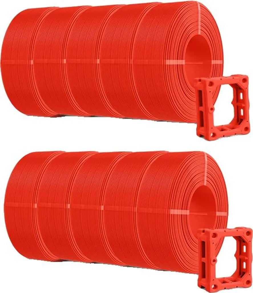 Filament PLA+ Rouge 1,75 mm pour Imprimante 3D FDM - Bobine de 1kg