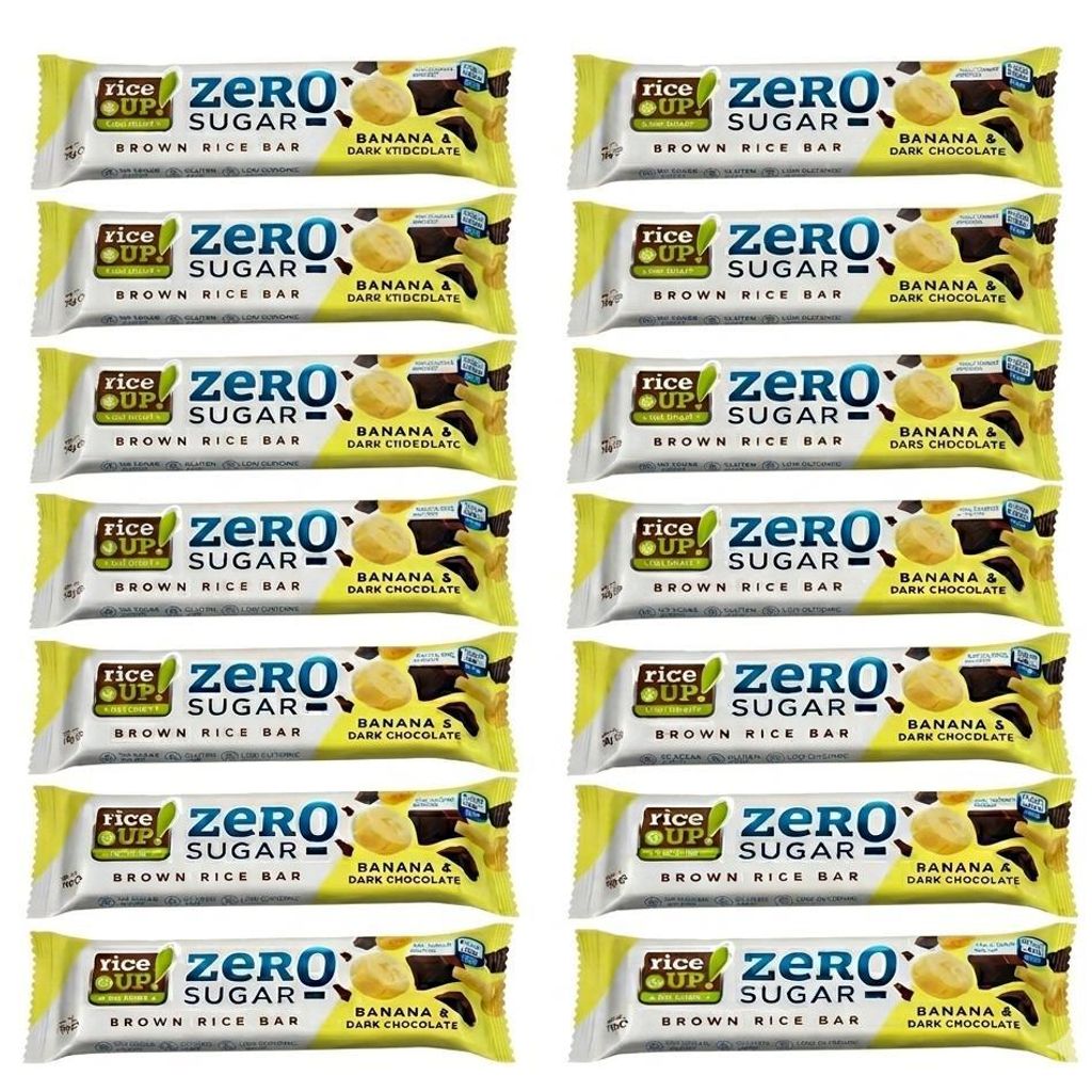 10x18g Rice Up Schoko Reisriegel Banane Riegel / ohne Produktbild 