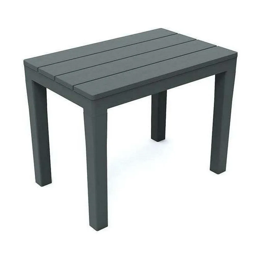 Tabouret de balcon 45x60 cm anthracite - Finition métal résistant