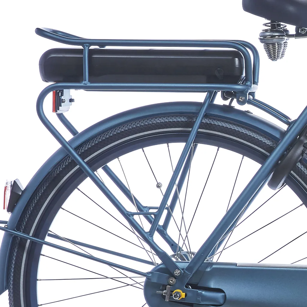 Porte-bagages robuste Cortina E-U4 Bafang en finition Mistral Matt