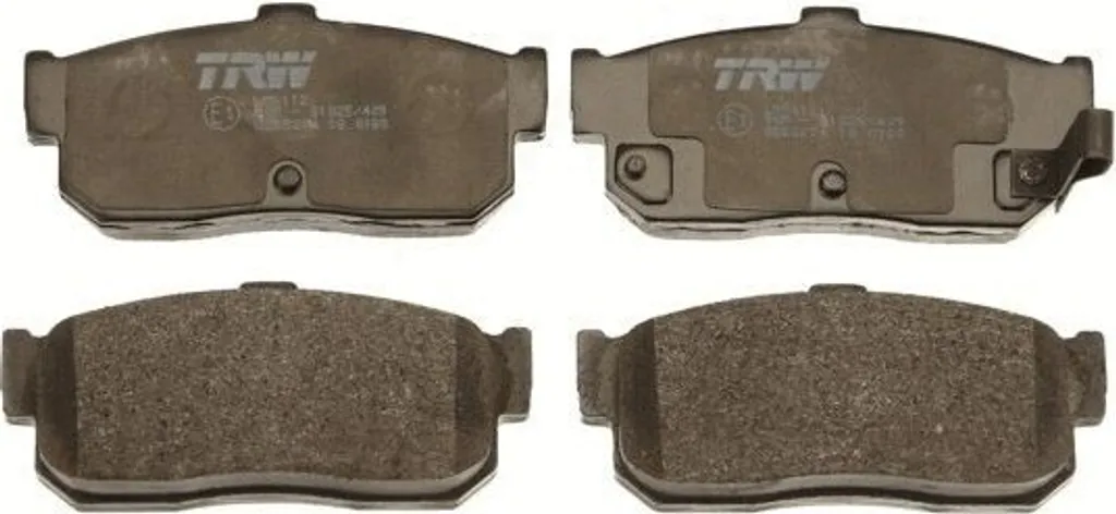 Plaquettes de frein antibruit pour Nissan Primera P10 et W10