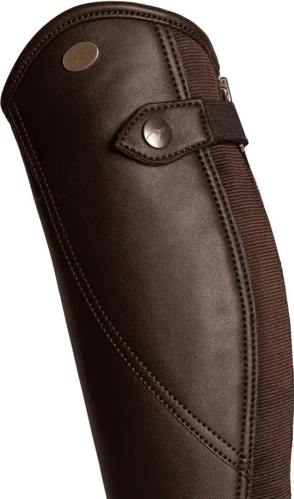 Dyon Pro Standard Demi-chaps Marron L Regular - Cuir Grainé Souple