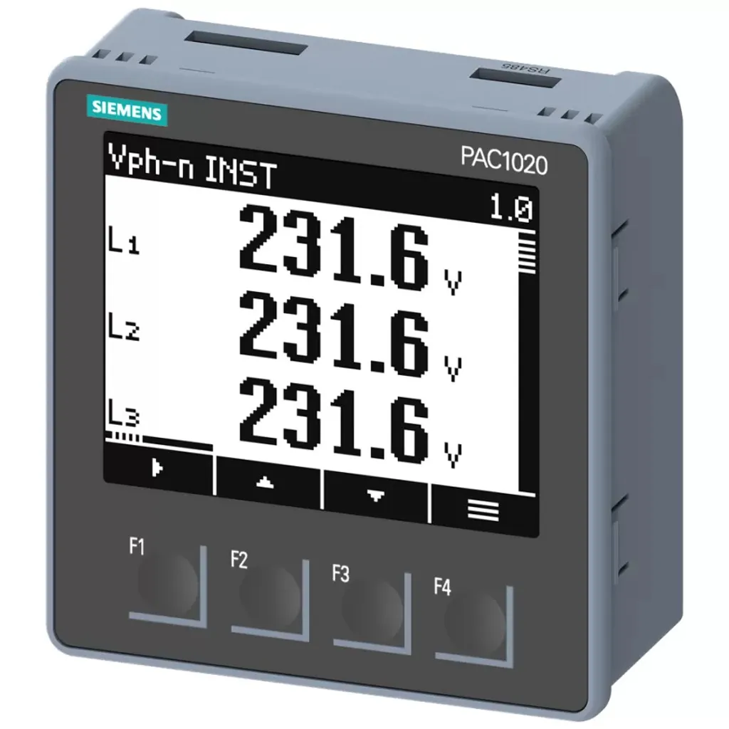 Évitez les surcharges : Compteur d'énergie Siemens 400V 5A IP40 Pro
