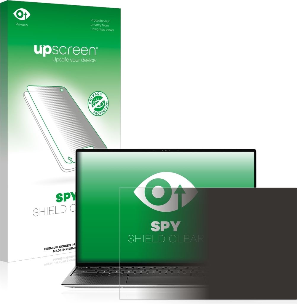 Für Dell XPS 13 9310 Non-touch Sichtschutzfolie Schutzfolie upscreen Anti-Spy Privacy Sichtschutz Blickschutz Display Schutz Folie Blaulichtfilter
