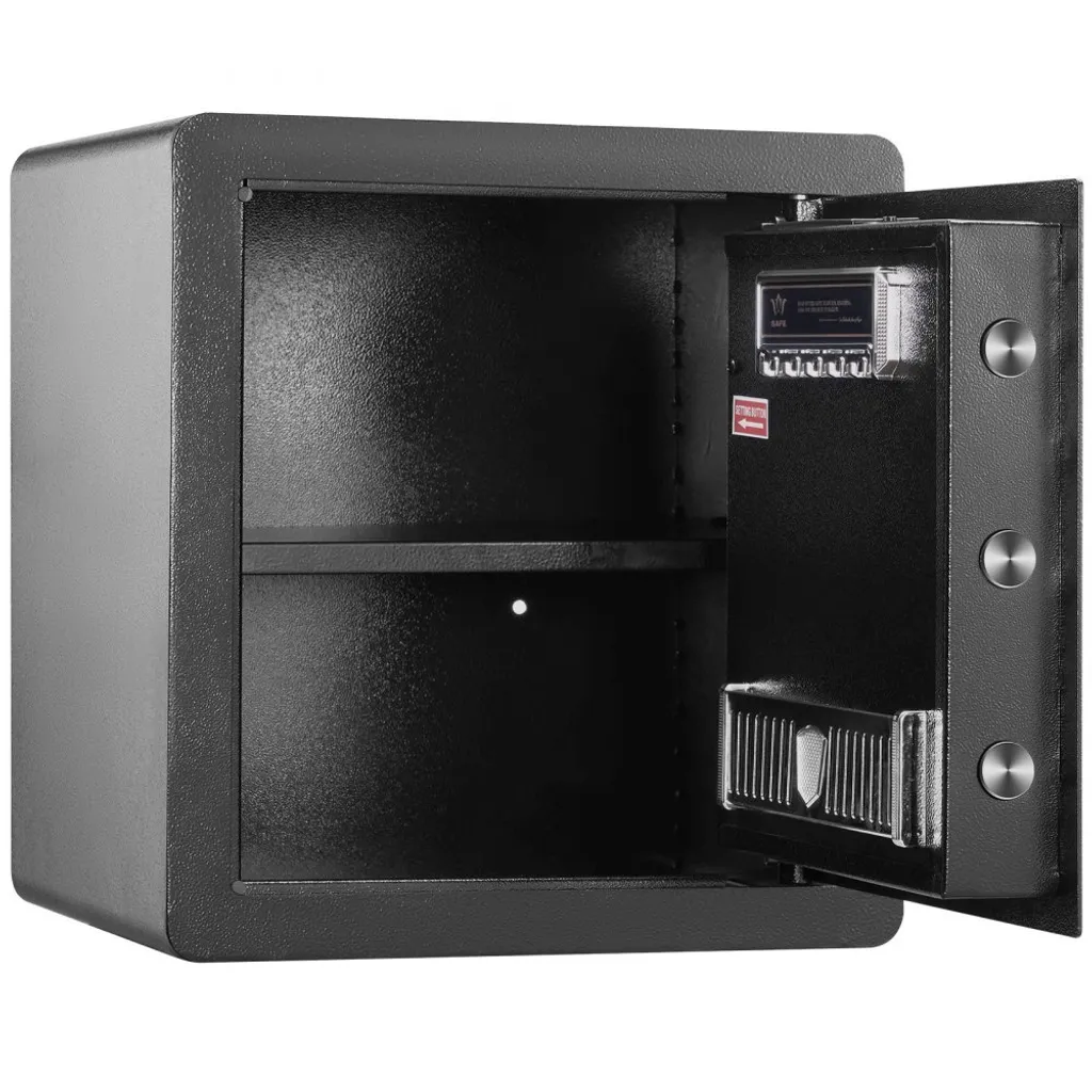 Coffre-fort pour documents et argent - Armoire de sécurité bureau 50L - 10