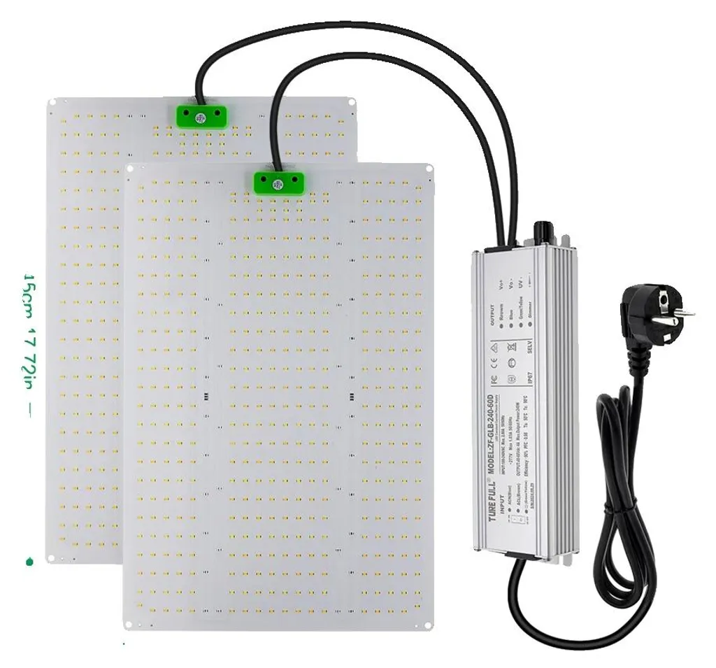 Lampe LED pour plantes 240W - Finissez-en avec le manque de lumière soleil