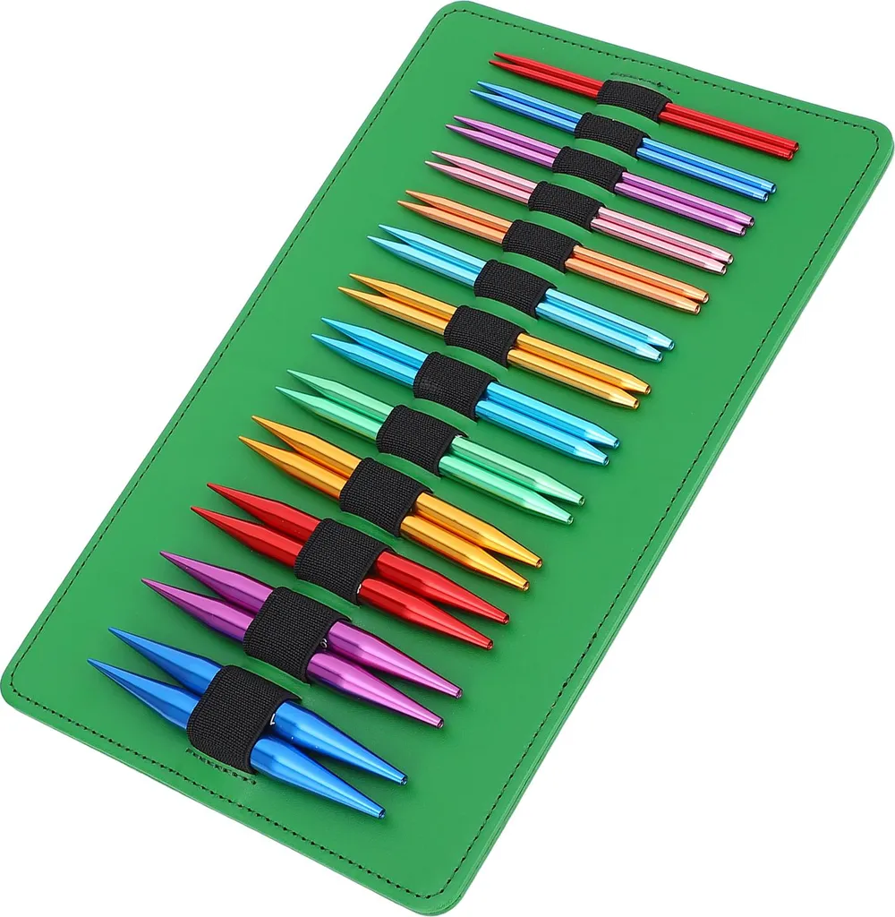 Set complet aiguilles circulaires pour tricoter bonnet, écharpe et pull
