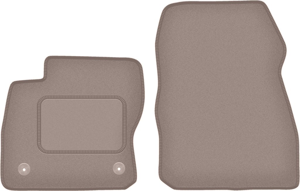 Autoteppiche vorne für: Ford Focus Mk3 USA Limousine, Kombi (2010-2019) Beige