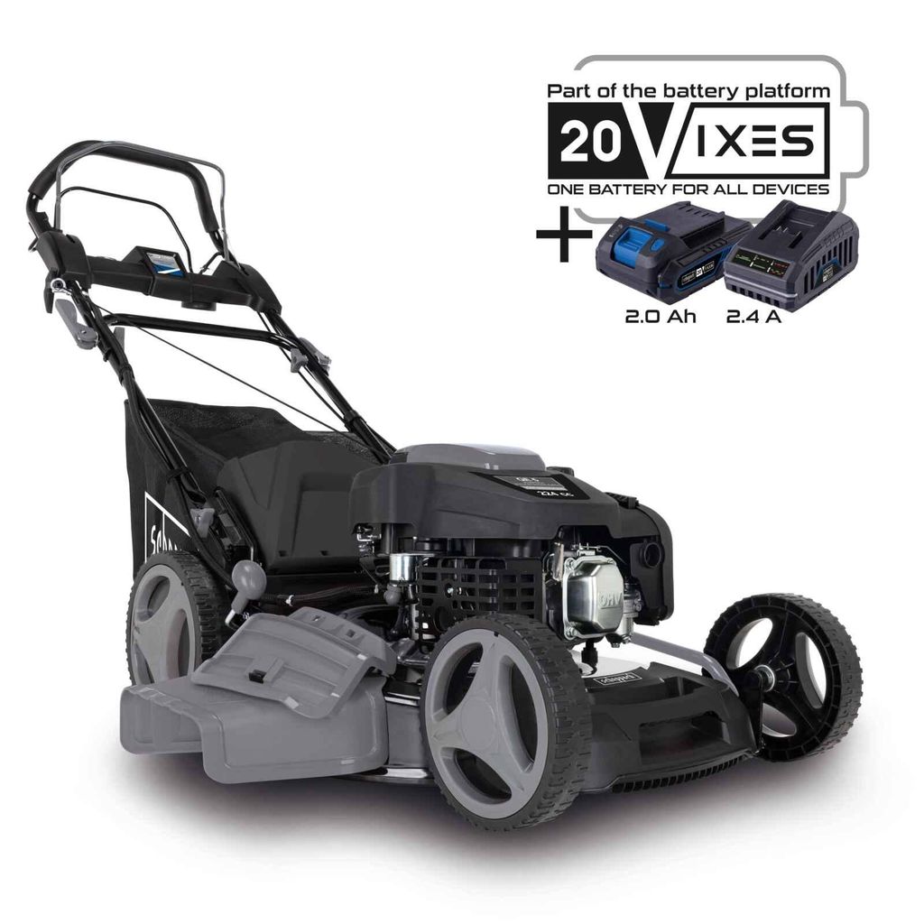 Scheppach Benzin Rasenmäher PLM530-225E - 6PS | 53cm Produktbild 