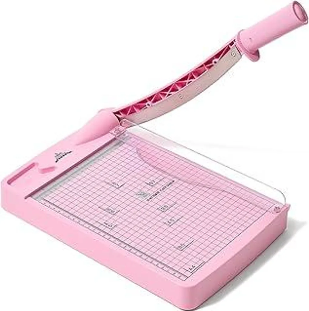 Tagliacarte JIELISI A4 Rosa: Ideale per Scrapbooking e Foto Precise