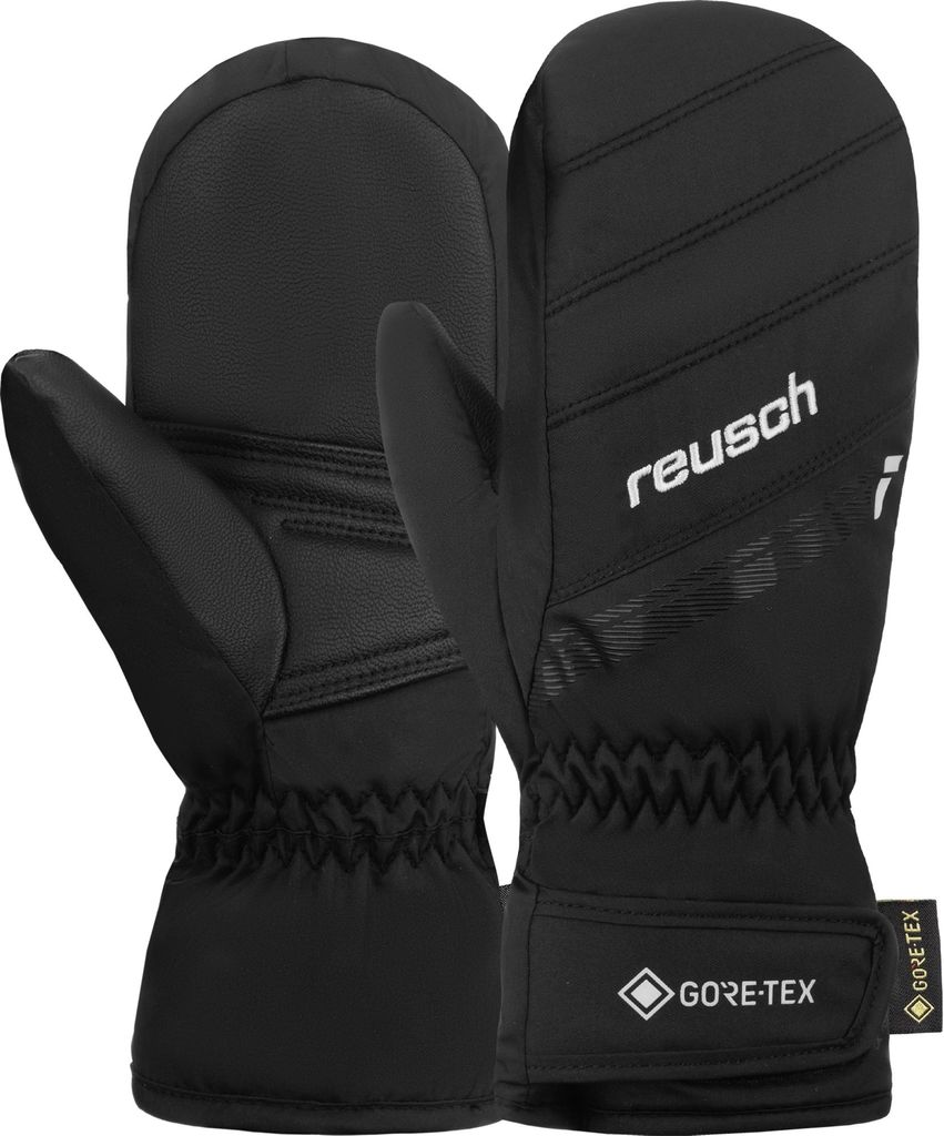 Reusch Fäustlinge Tommy GORE-TEX Junior mit atmungsaktiver, wasser- und winddichter Insert-Membran 7701 black/white 5.5