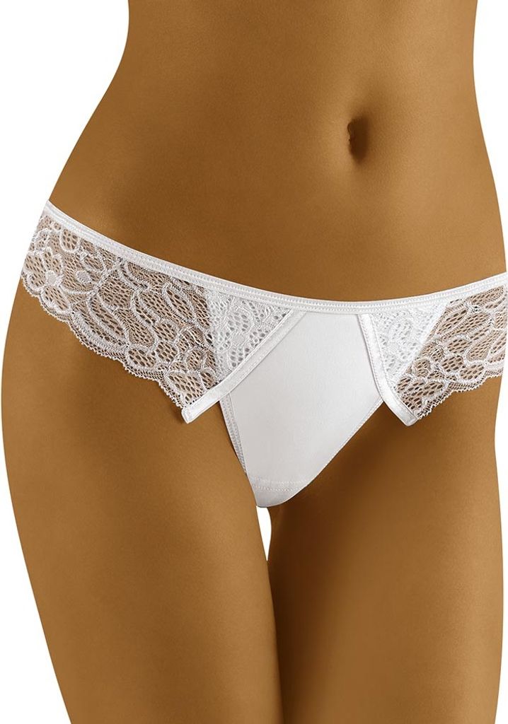 Wolbar Damen String WB80-2 , weiß, M